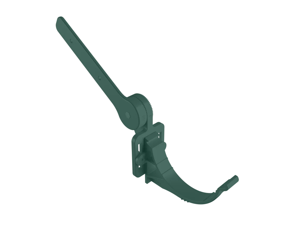 Sentinal Snap-Fit Aluminium Beaded Half Round Rafter-Side Fix Bracket - Image 6