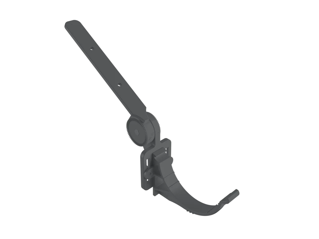 Sentinal Snap-Fit Aluminium Beaded Half Round Rafter-Top Fix Bracket - Image 12