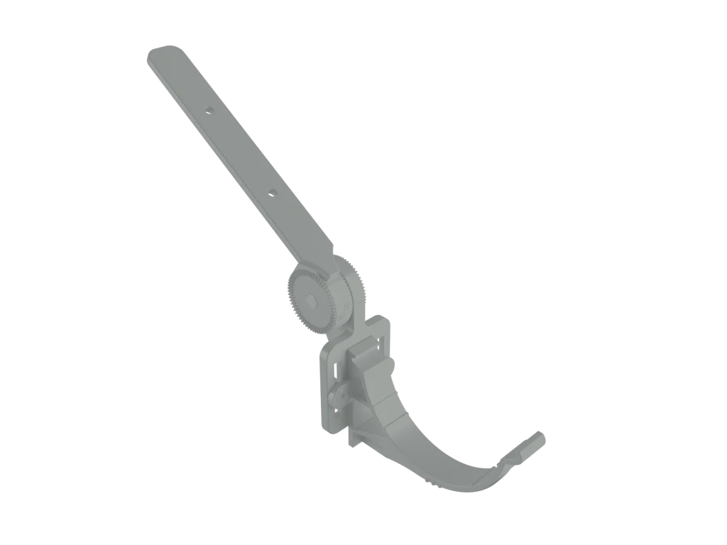 Sentinal Snap-Fit Aluminium Beaded Half Round Rafter-Top Fix Bracket - Image 16