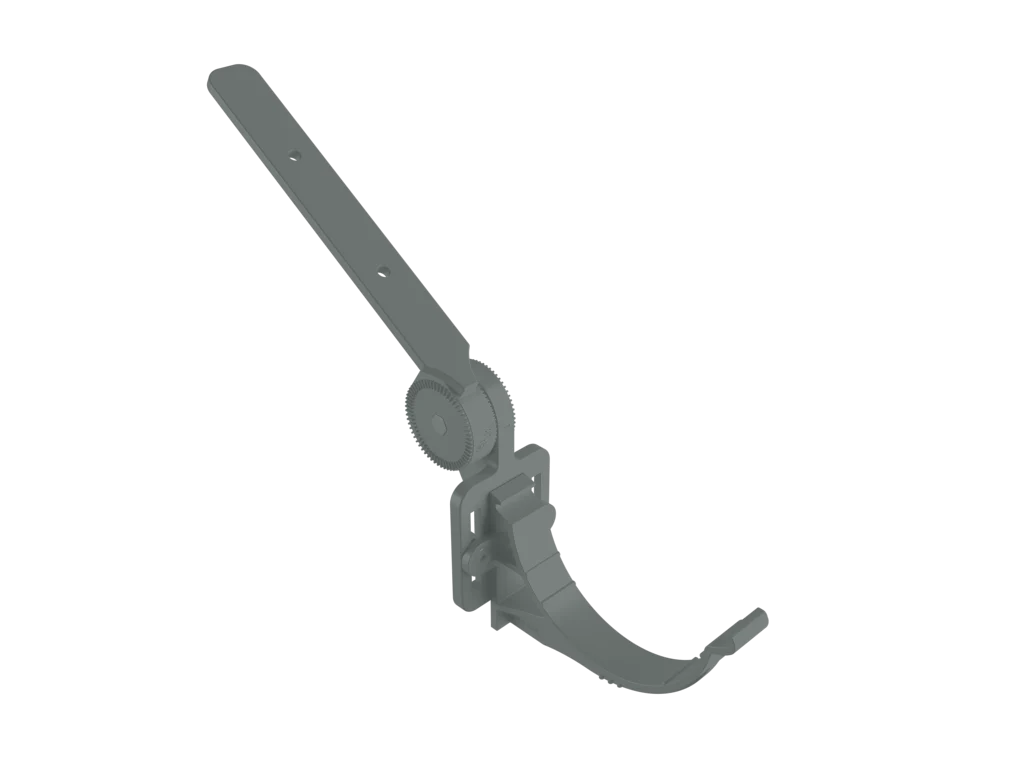 Sentinal Snap-Fit Aluminium Beaded Half Round Rafter-Top Fix Bracket - Image 9