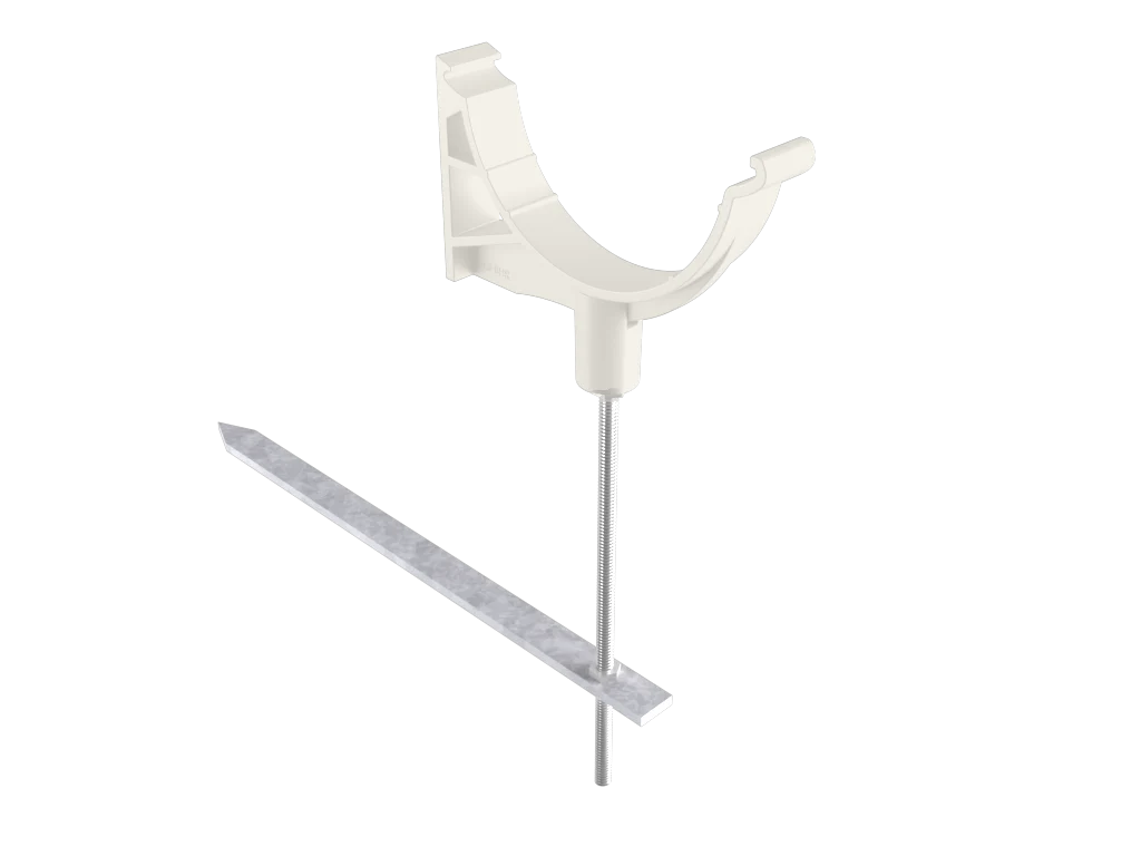 Sentinal Snap-Fit Aluminium Beaded Half Round Rise & Fall Bracket - Image 17