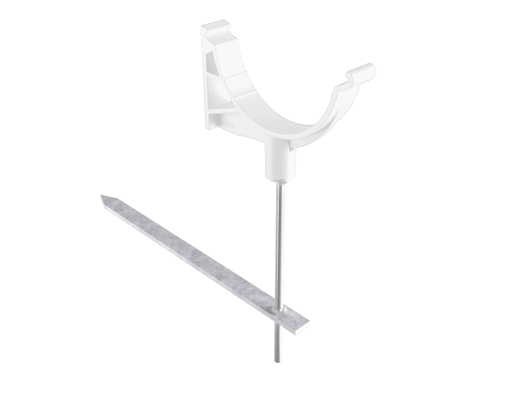 Sentinal Snap-Fit Aluminium Beaded Half Round Rise & Fall Bracket - Image 18