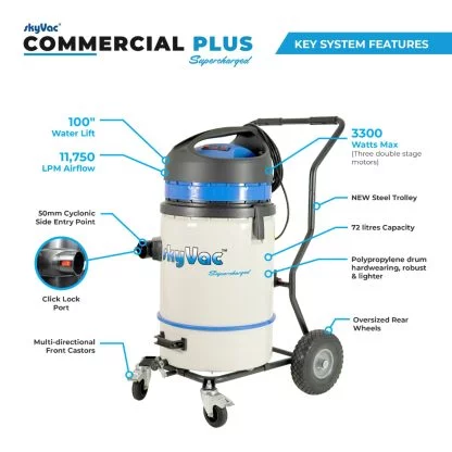 skyVac® Commercial Plus with Elite Poles - Image 3