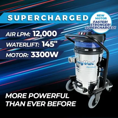 skyVac® Industrial 85 with Elite Poles - Image 3