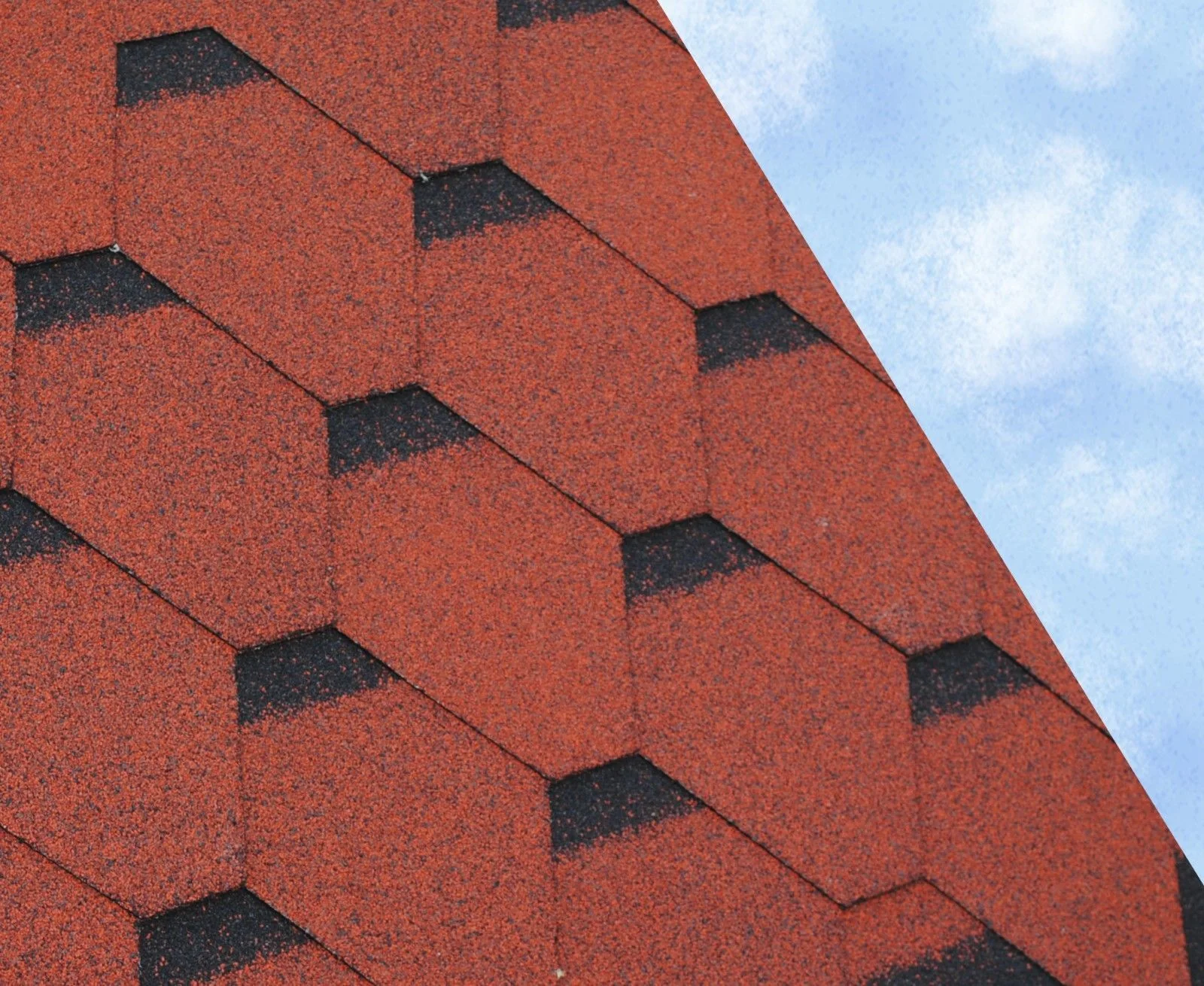 Superior Hexagonal Bitumen Felt Shingles - 2.4m2 Pack