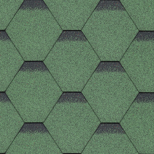 Superior Hexagonal Bitumen Felt Shingles - 2.4m2 Pack - Image 2