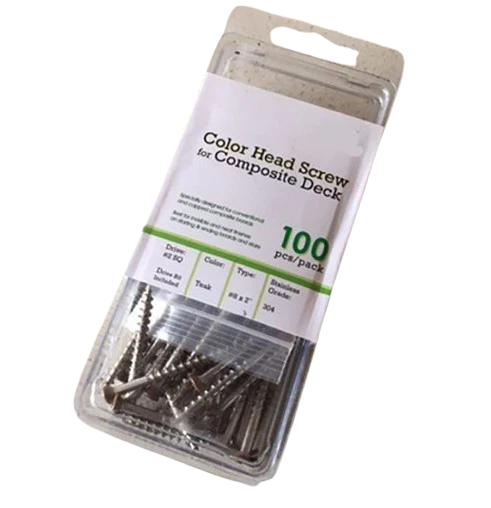 Ultra Guard Composite Decking Coloured Screws - Pack of 100