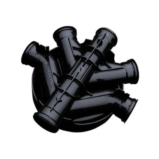 Polydrain 450mm Access Chamber Base - 6 x 110mm In/Outlets