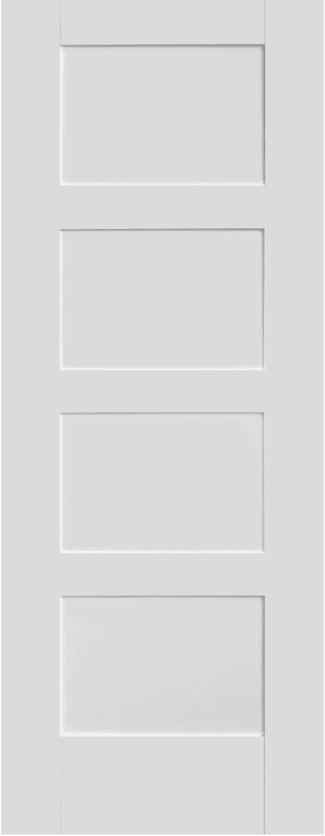 Mendes Contemporary 4 Panel White Primed Internal Door