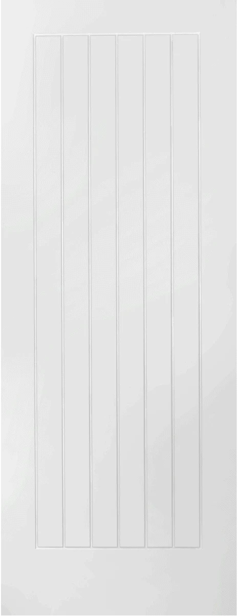 Mendes Mexicano White Primed Internal Door