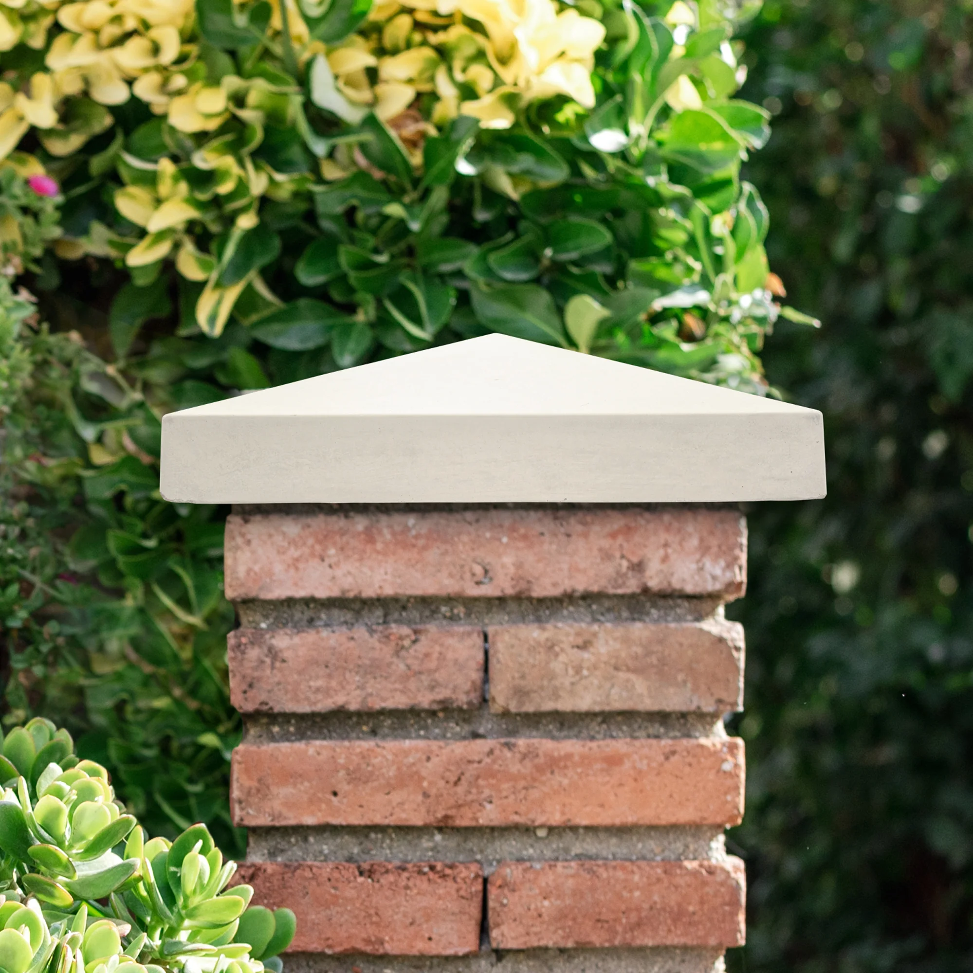 Willowcrete 4 Way Weathered Concrete Pier Caps - Image 17