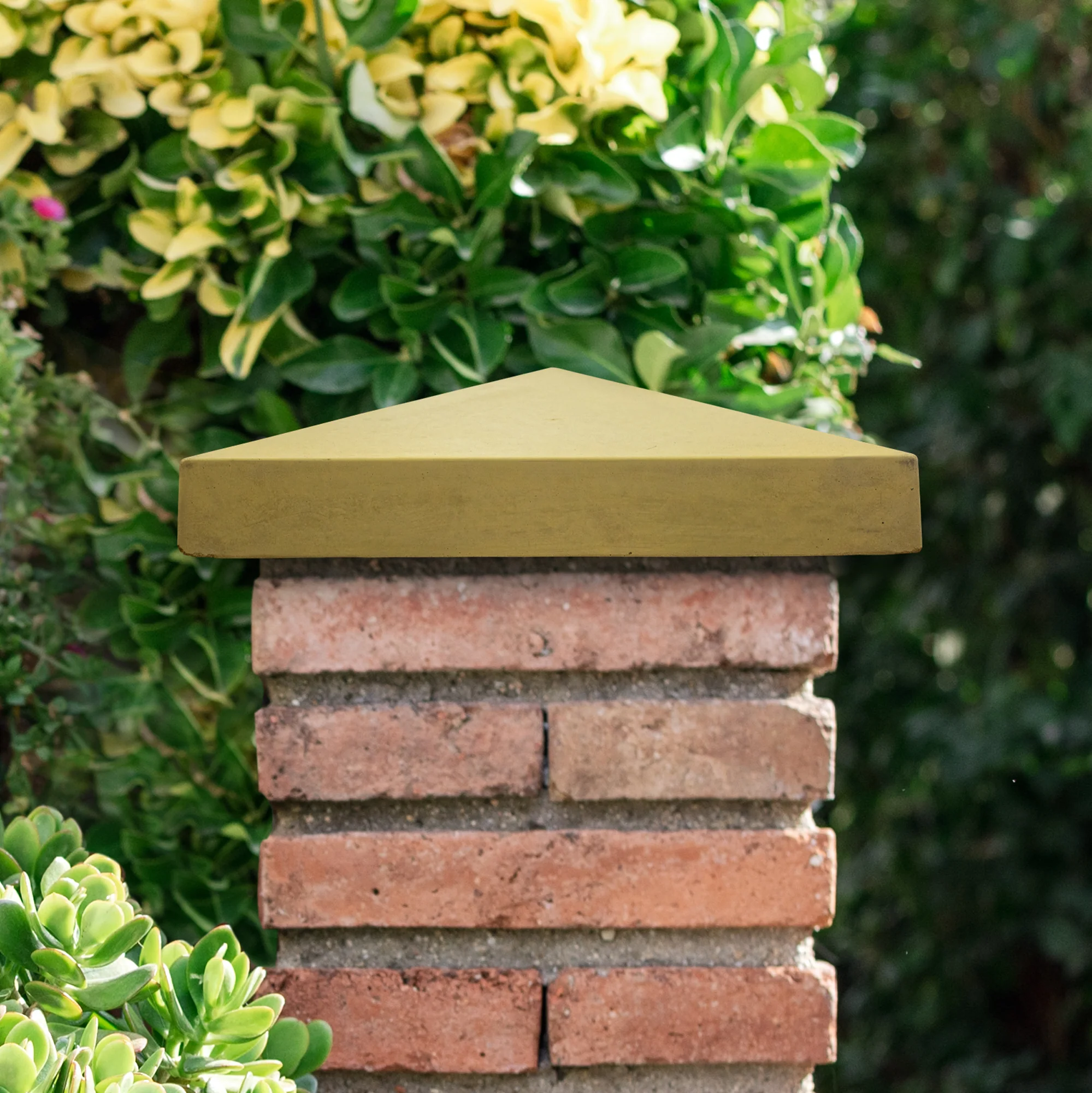 Willowcrete 4 Way Weathered Concrete Pier Caps - Image 8