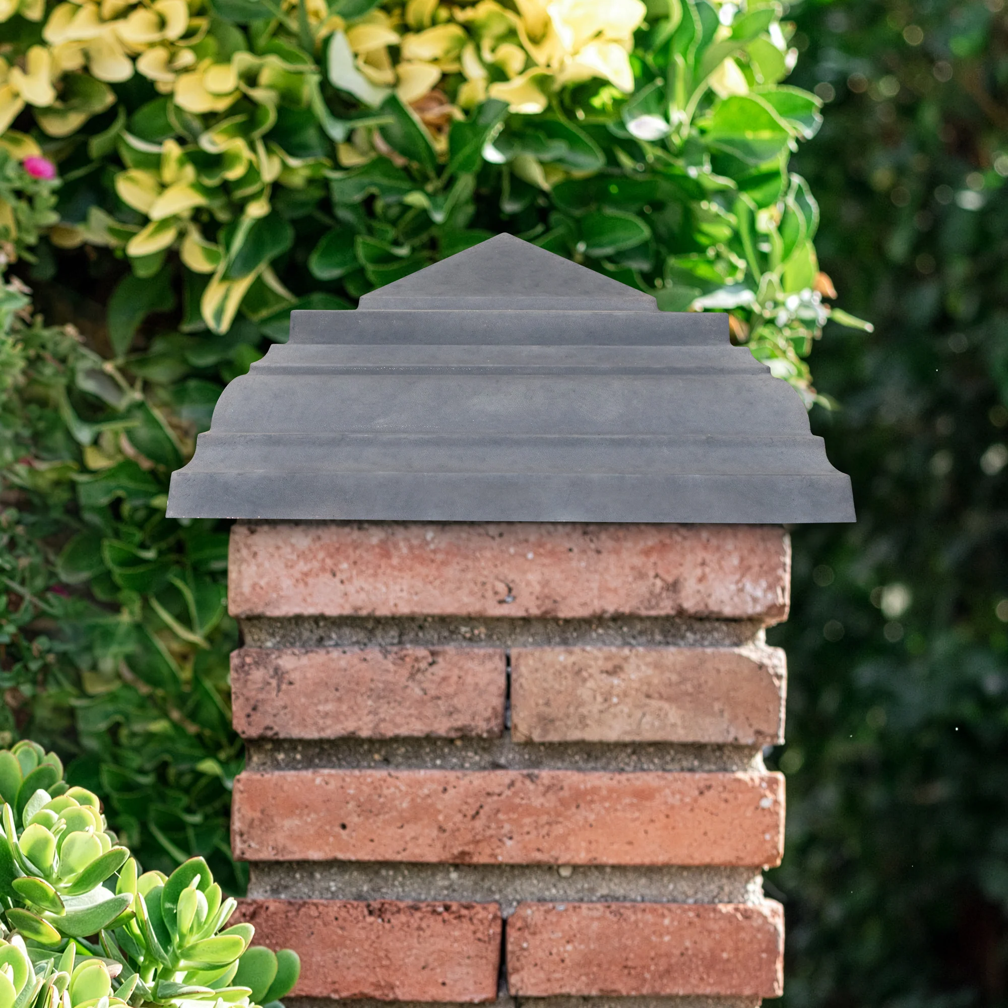 Willowcrete Stepped Peaked Concrete Pier Caps - Image 11