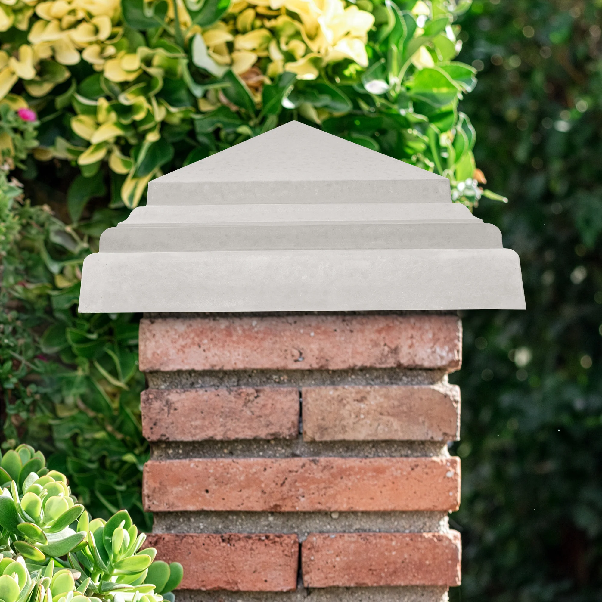 Willowcrete Stepped Peaked Concrete Pier Caps - Image 14