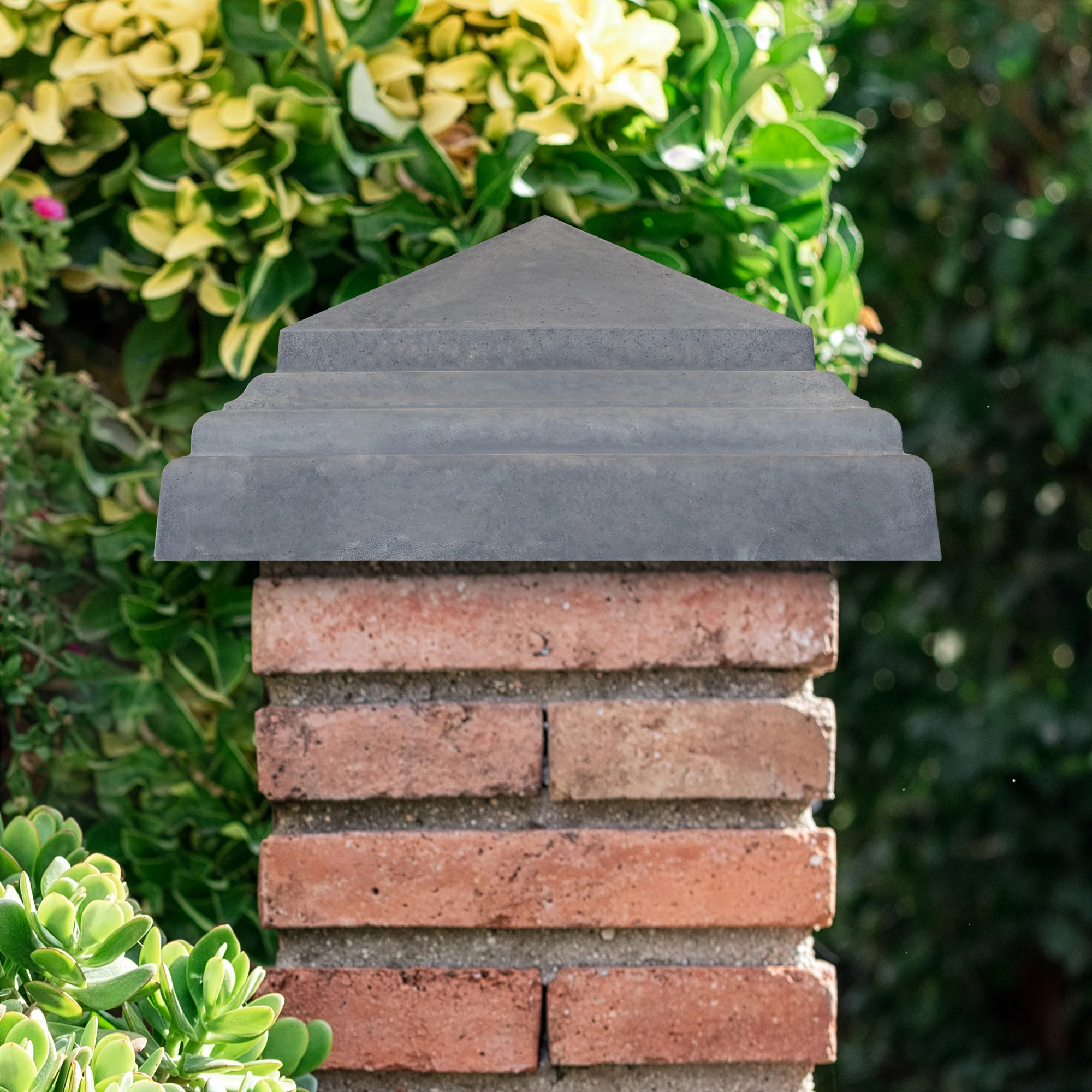 Willowcrete Stepped Peaked Concrete Pier Caps - Image 8