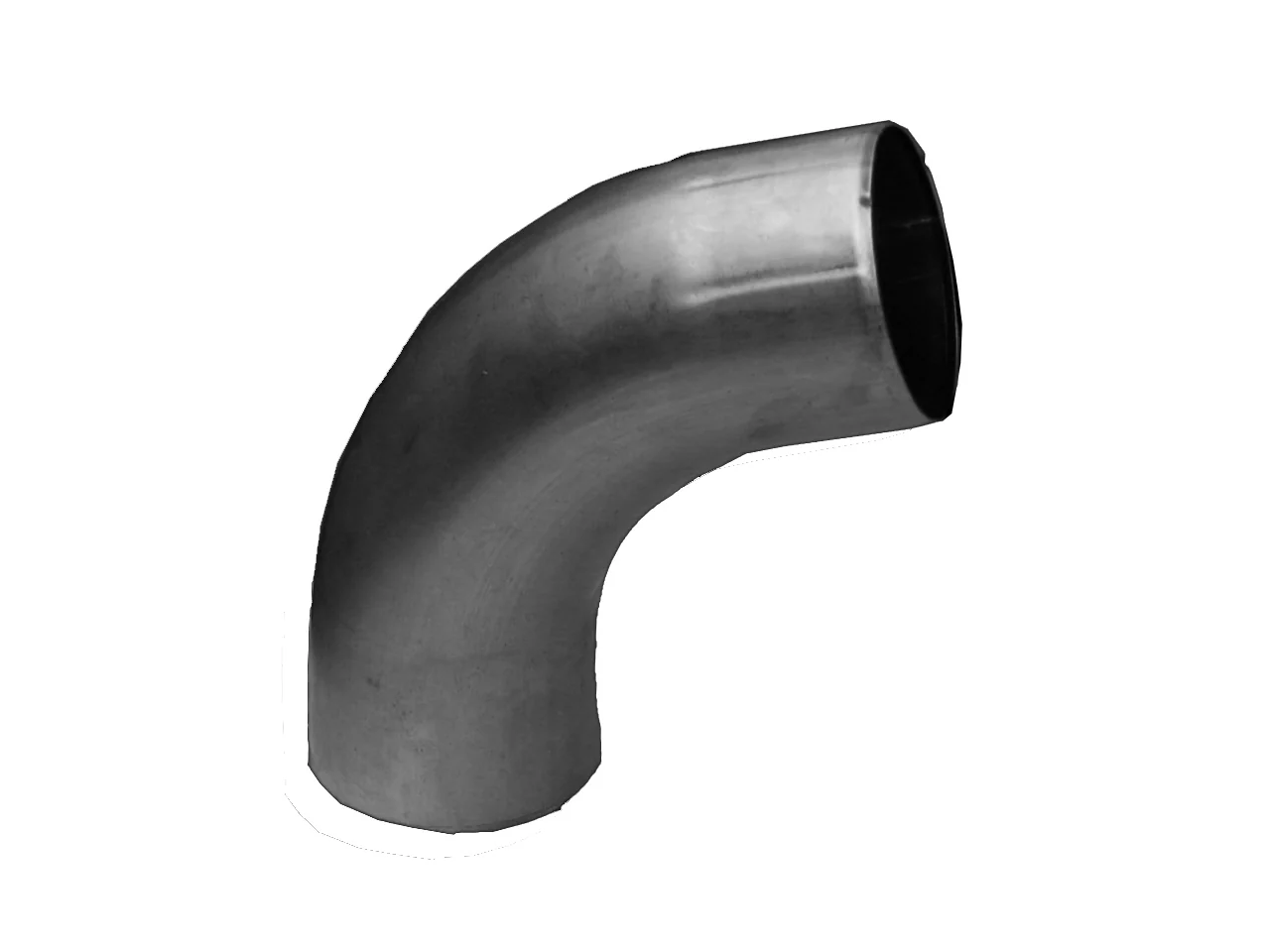 Zinc Round Downpipe Bend 80mm - Image 2