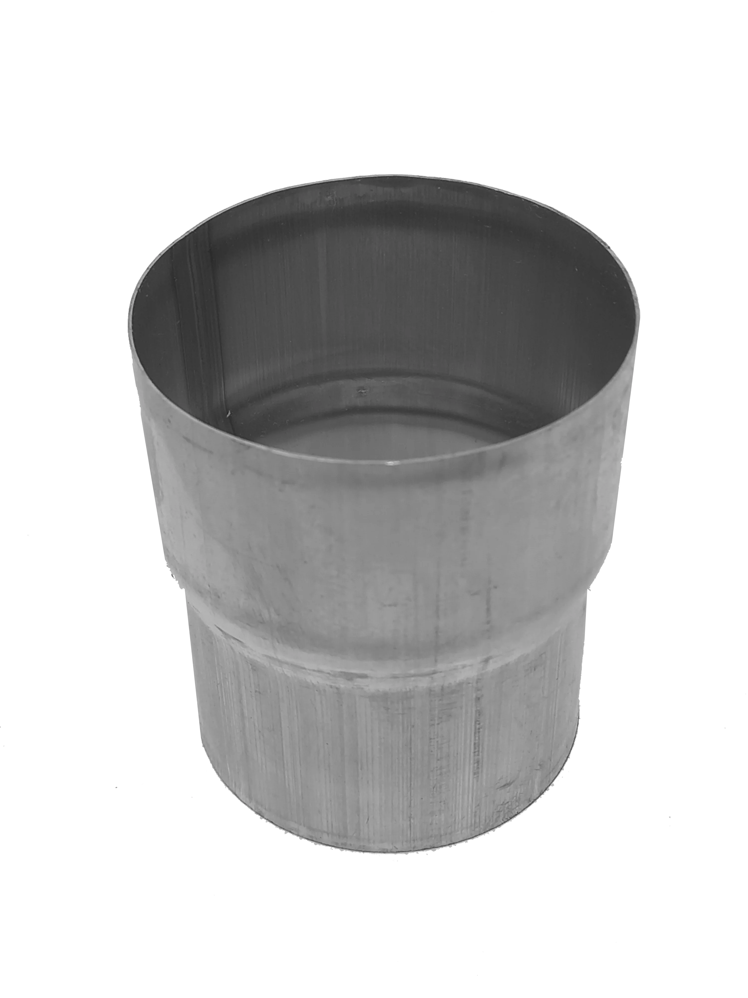 Zinc Round Downpipe Connector 80mm